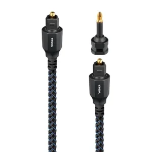 AudioQuest 0.75m Vodka Optical Toslink Fiber-Optic Cable + Mini-Adaptor